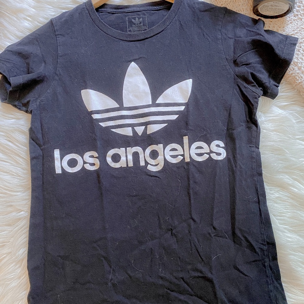 Black Adidas Los Angeles T-Shirt
